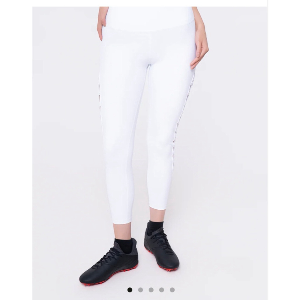 Women's Werk Interlace Leggings S White